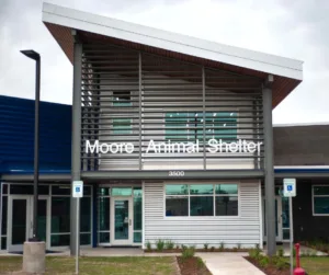 At 15,000 square feet, Moore’s new animal shelter is nearly five times the size of its previous shelter, which was built around the turn of the century.